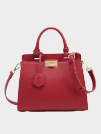 « Descubriendo la Elegancia: Bolso Mujer Bolso Bandolera Mujer Negra/Rojo/Caramelo – Claire »